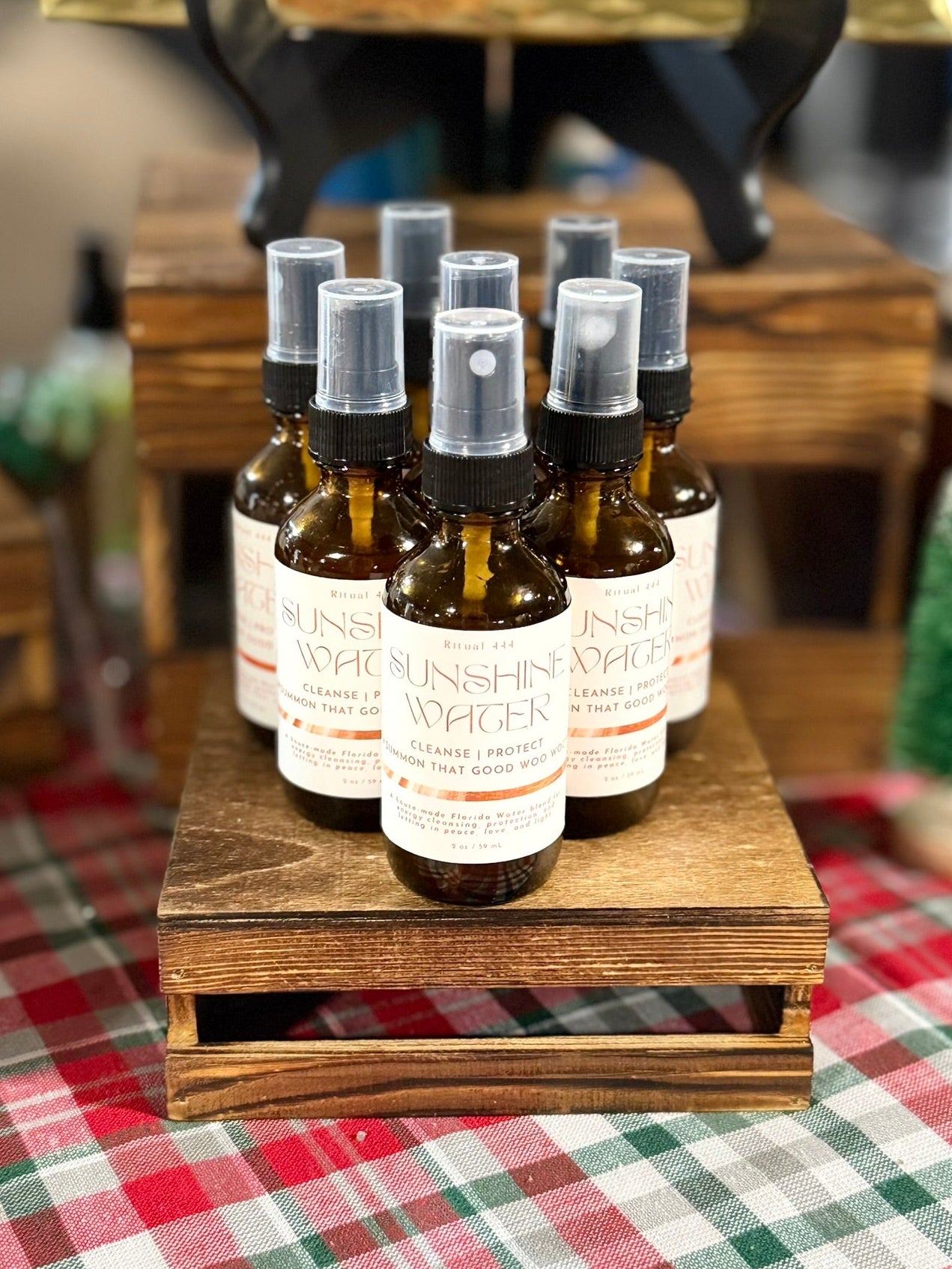 Sunshine Water: Florida Water + Reiki-Charged Vibrational Mist